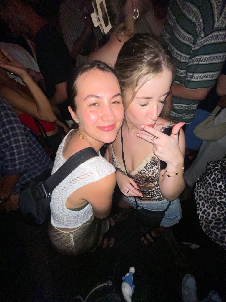 Ciara (right) and her friend Sasha (left)